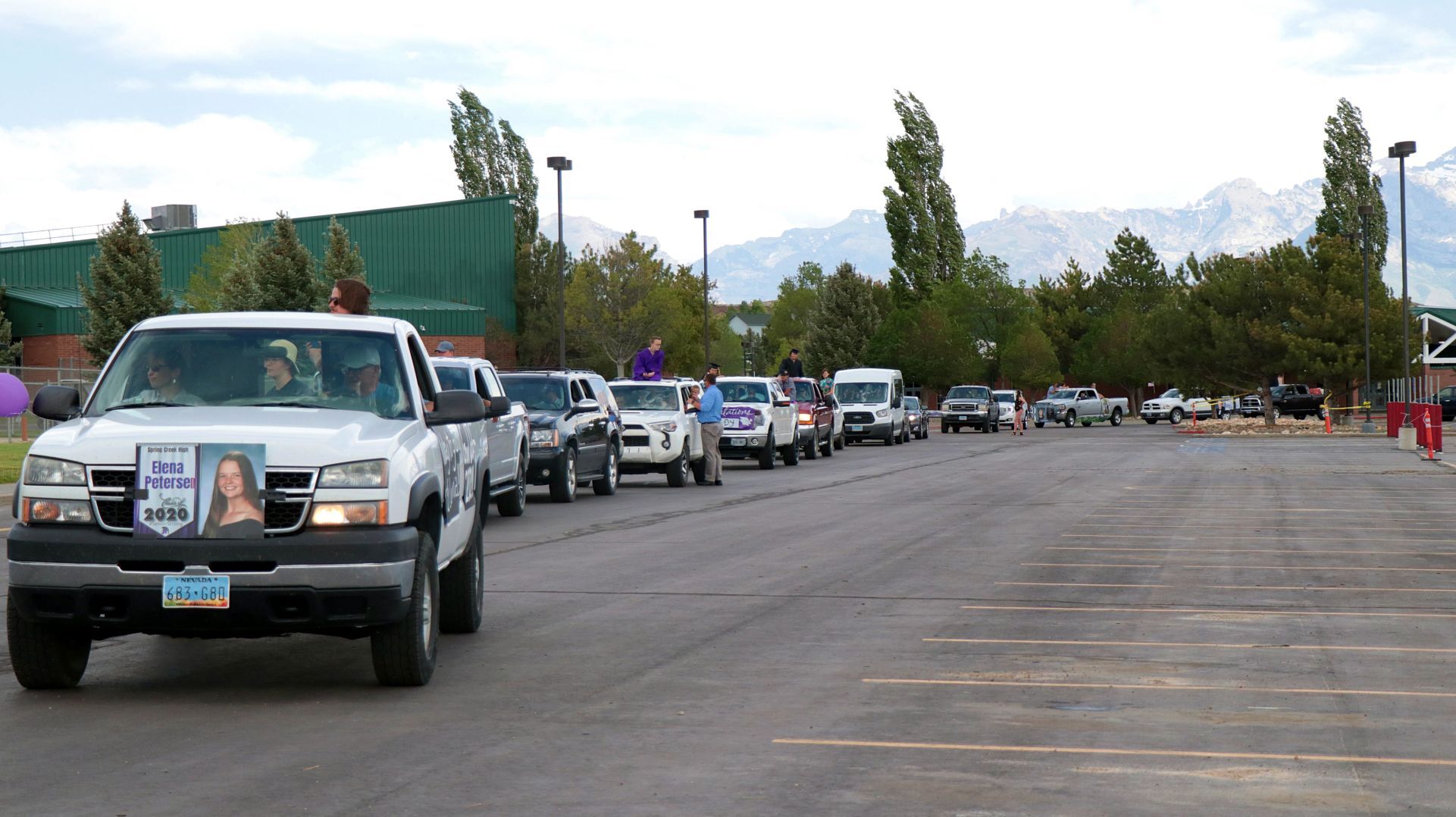 SCHS car parade lineup